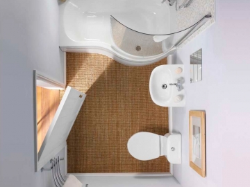 Дизайн ванных комнат в хрущевках (Часть 1)